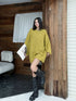 Balloon Sleeve Knit Top